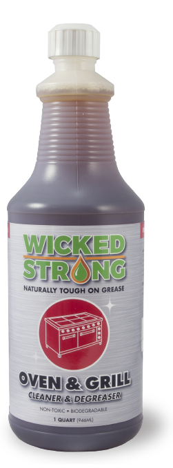 OVEN & GRILL Cleaner and Degreaser - Wicked Strong